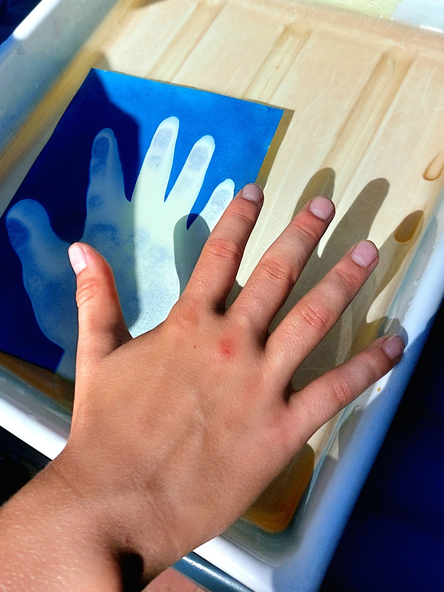 Blaues Abenteuer: Blaudruck für Kinder ab 8 Jahren