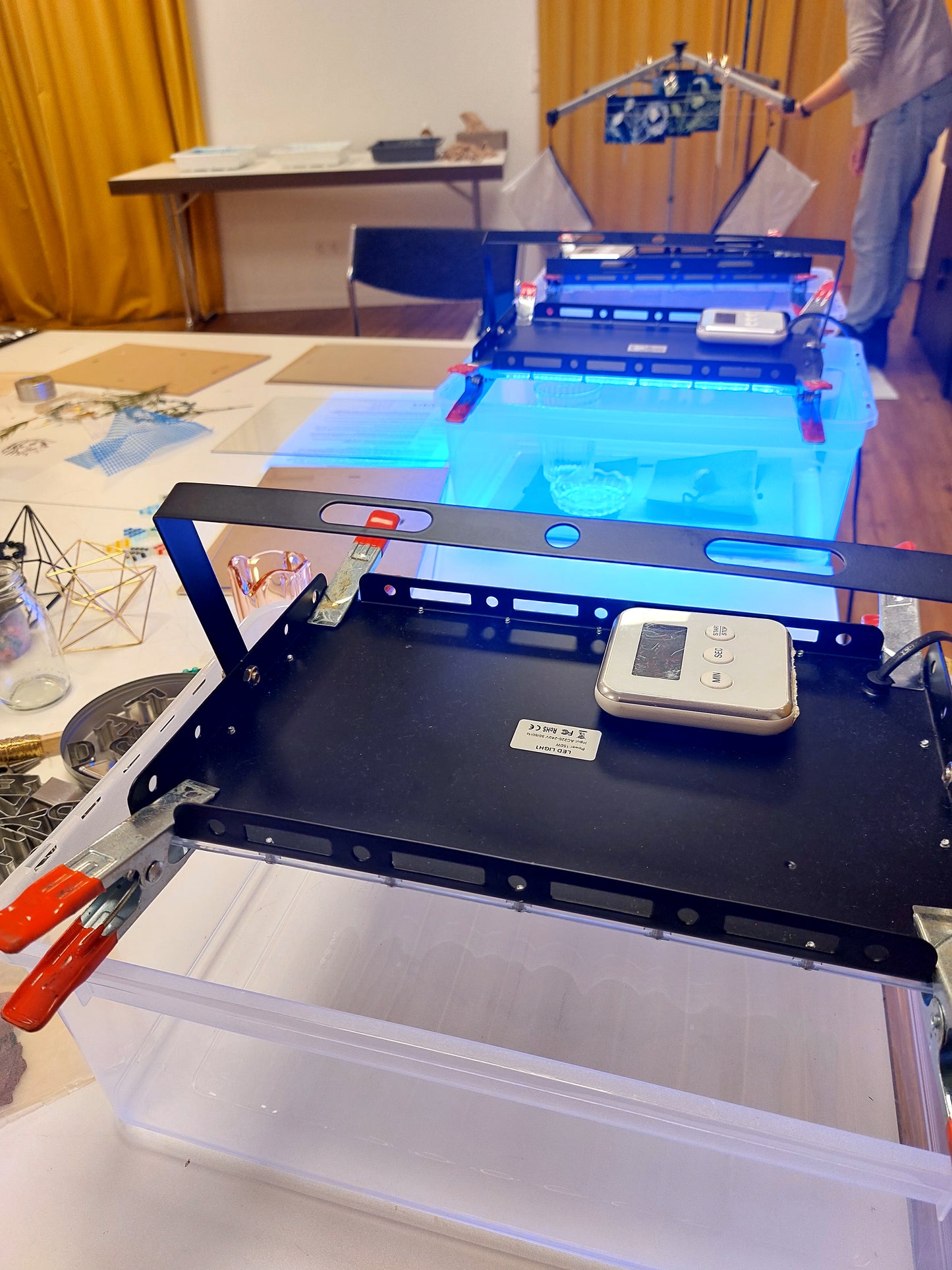 Blaudruck im Winter - Private Gruppe (Geburtstage und andere Feiern)