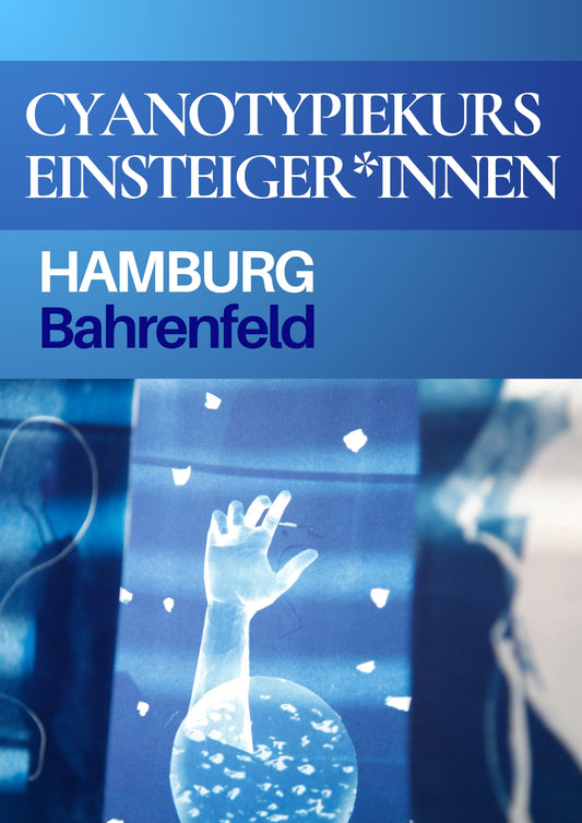 Cyanotypie (Blaudruck) Fotokurs - ein Workshop für Einsteiger*innen in Hamburg