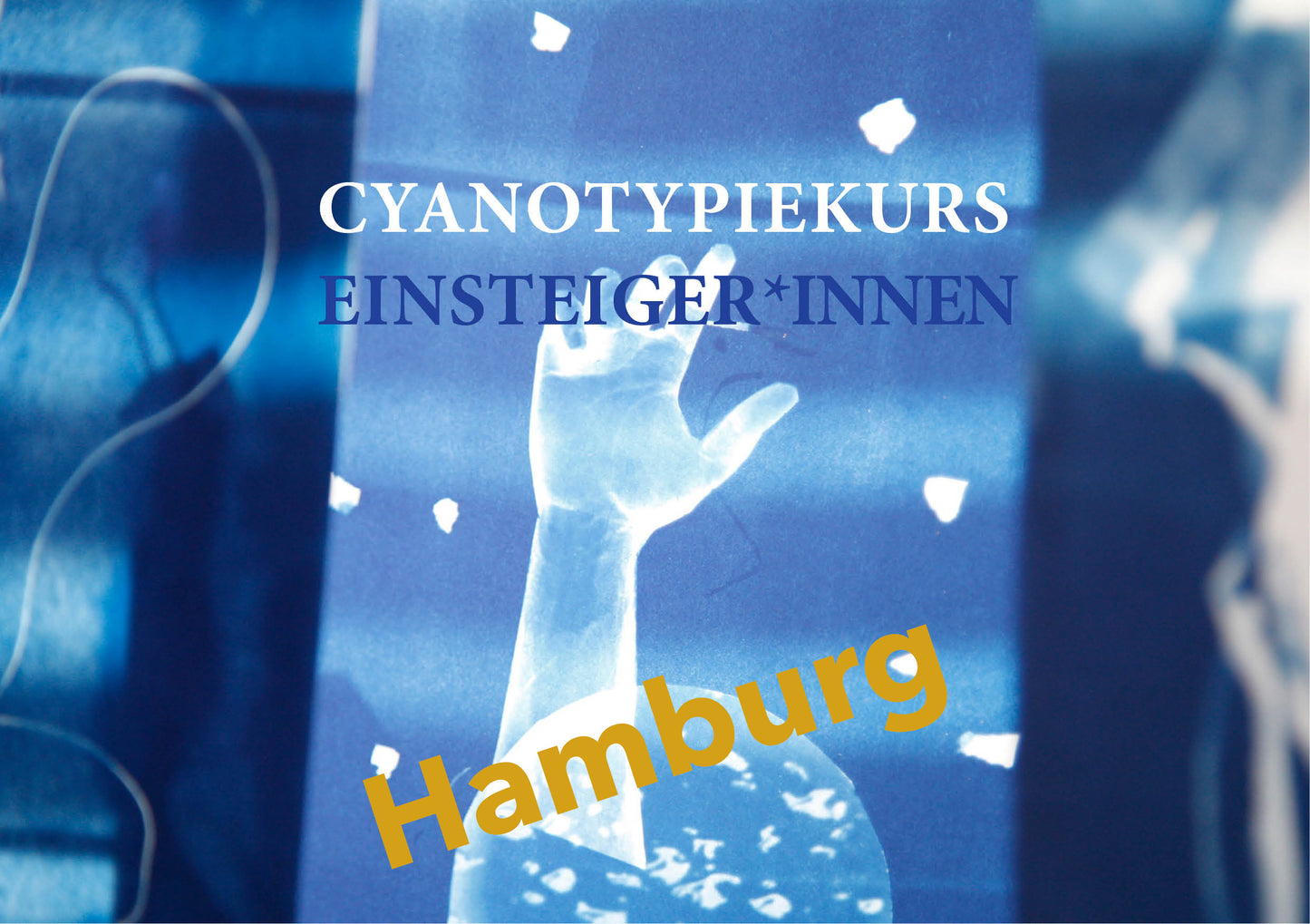 Cyanotypie (Blaudruck) Fotokurs - ein Workshop für Einsteiger*innen in Hamburg Bahrenfeld