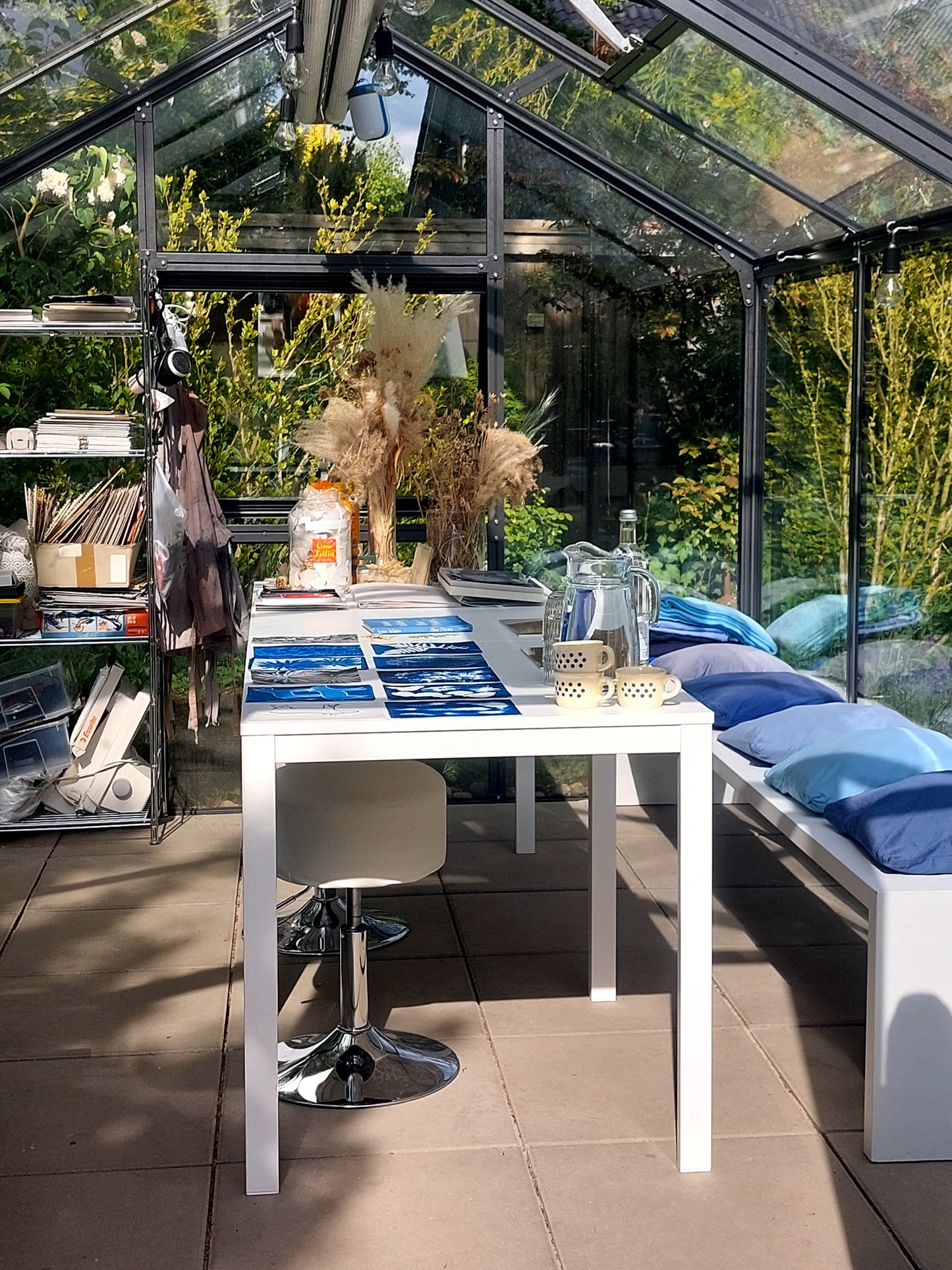 Cyanotypie (Blaudruck) Fotokurs - ein Workshop für Einsteiger*innen im Garten