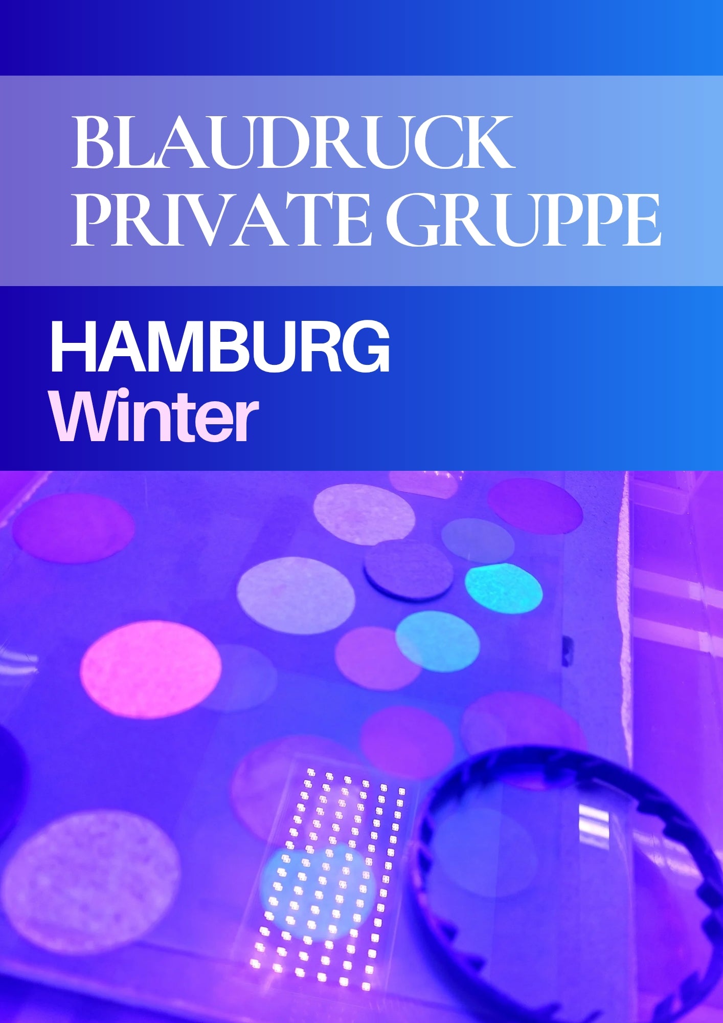 Blaudruck im Winter - Private Gruppe (Geburtstage und andere Feiern)